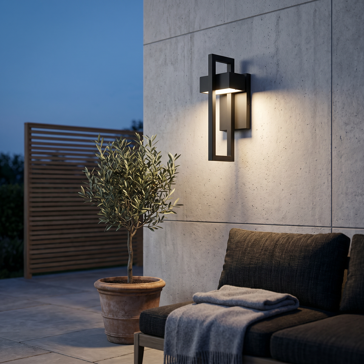 Up Down Outdoor Wall Light IP65 Architectural Sconce
