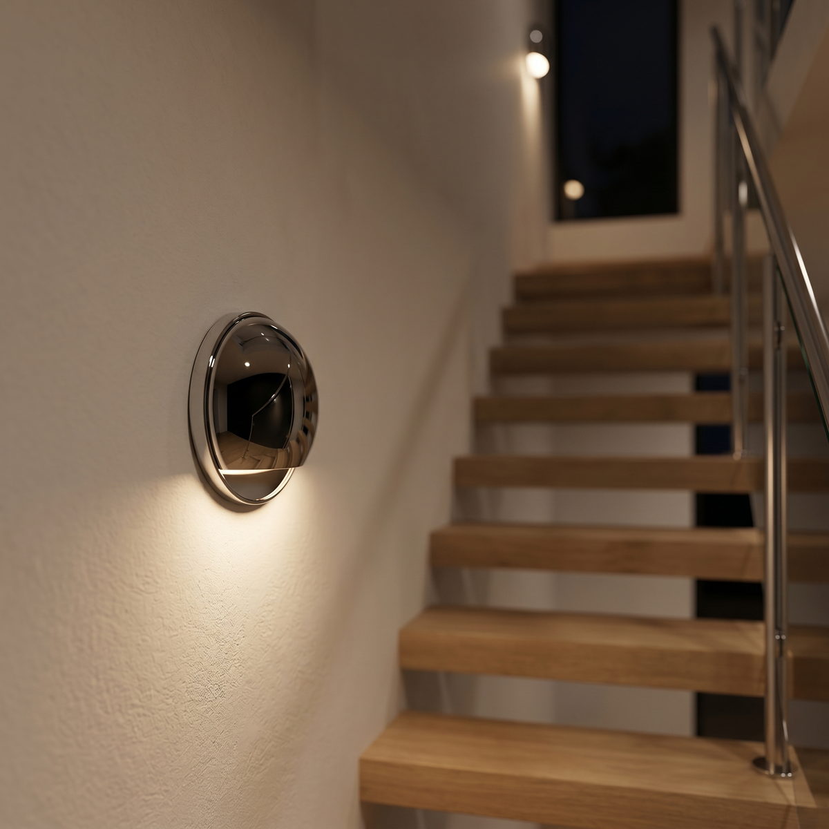 Eclipse Outdoor LED Wall Light IP65 Waterproof Downlight