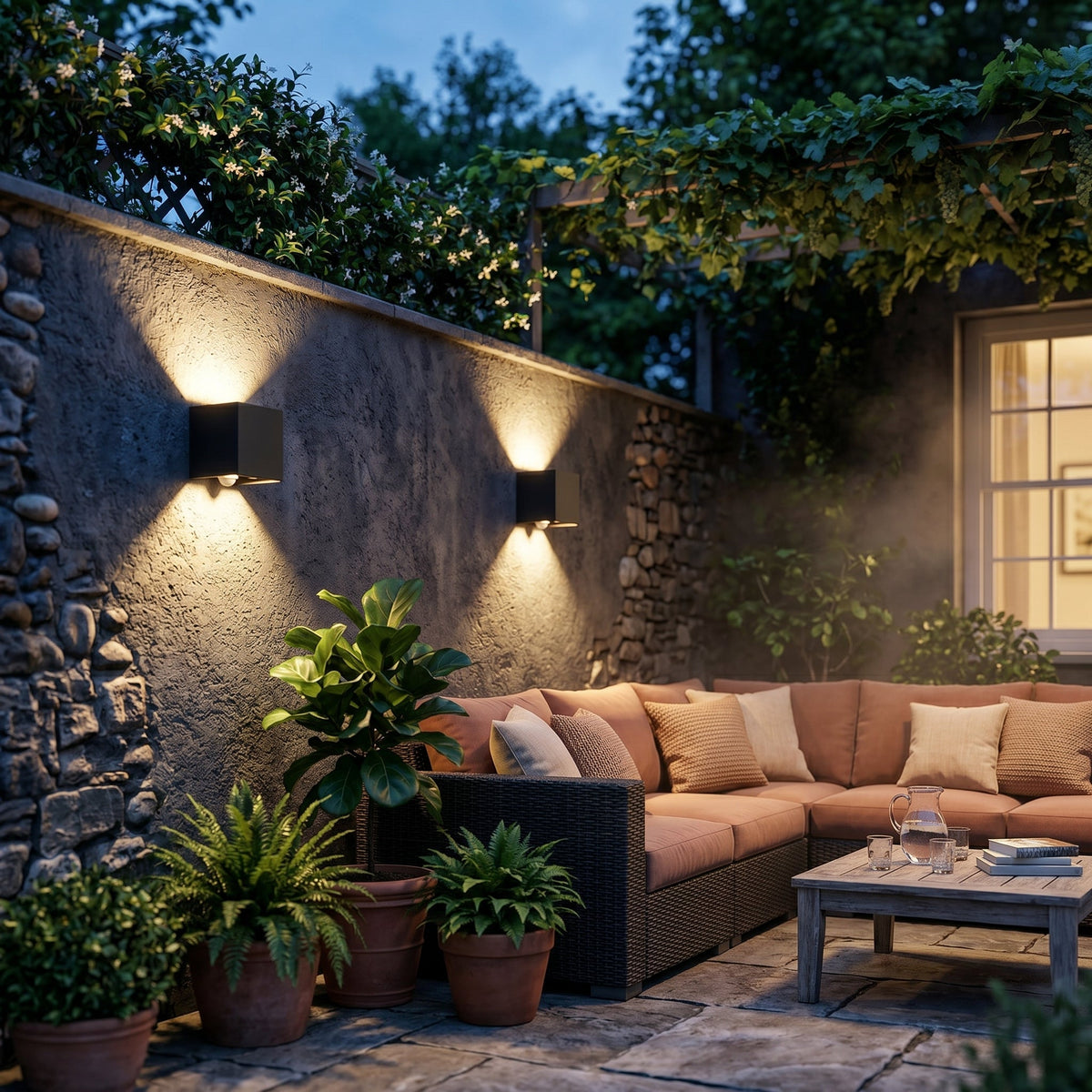 Motion Sensor Up Down Outdoor Wall Light IP65 LED